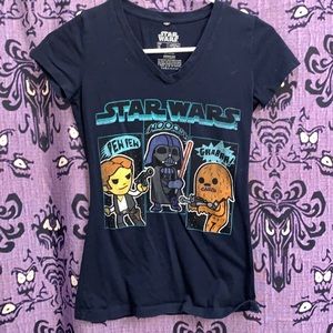 Star Wars fitted vneck